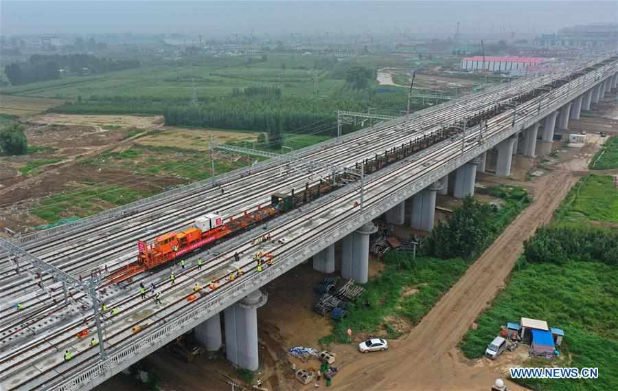 CHINA-BEIJING-XIONGAN-RAILWAY-COMPLETION(CN)