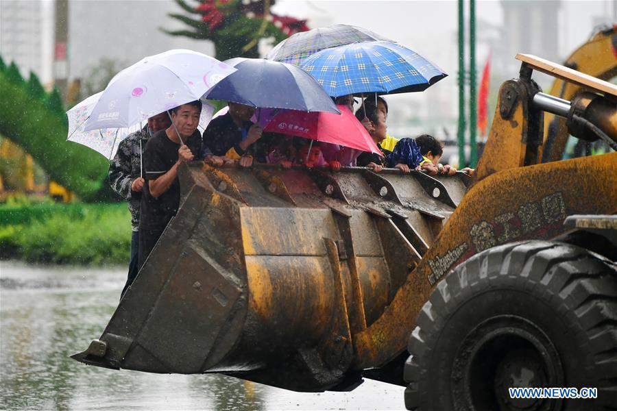 (SPOT NEWS)CHINA-GANSU-LONGNAN-HEAVY RAINFALL-DISASTER (CN)