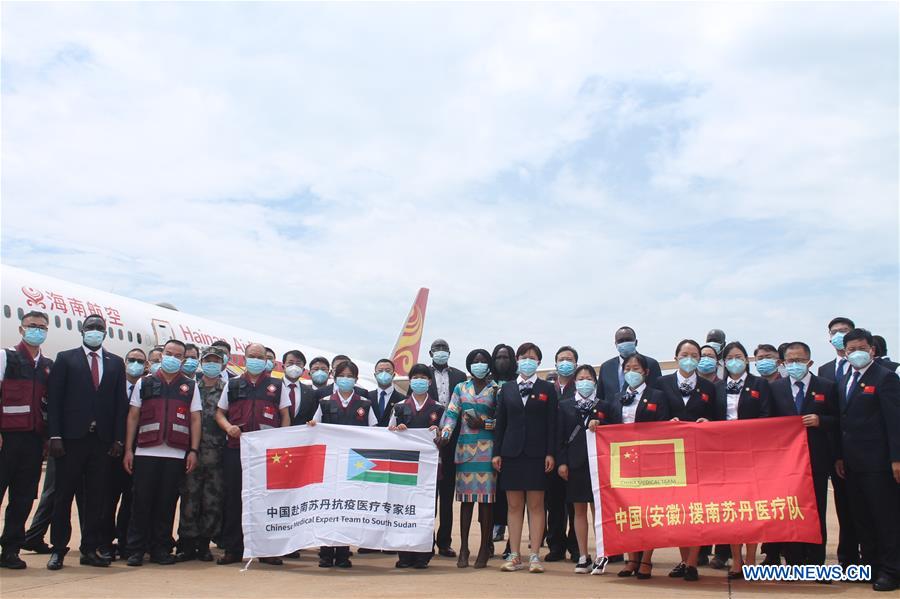 SOUTH SUDAN-JUBA-CHINESE MEDICAL EXPERT TEAM-ARRIVAL