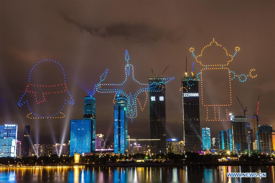 CHINA-SHENZHEN-DRONES-LIGHT SHOW (CN)