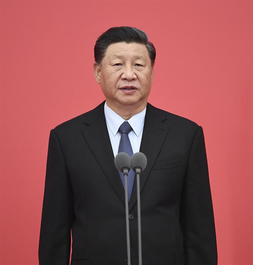 CHINA-BEIJING-XI JINPING-POLICE FLAG-CEREMONY (CN)