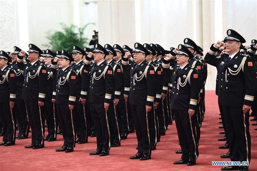 CHINA-BEIJING-POLICE FLAG-CEREMONY (CN)