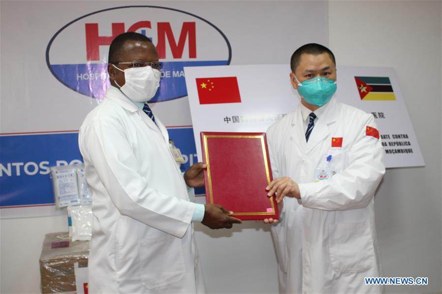MOZAMBIQUE-MAPUTO-COVID-19-CHINA-AID-MEDICAL SUPPLY