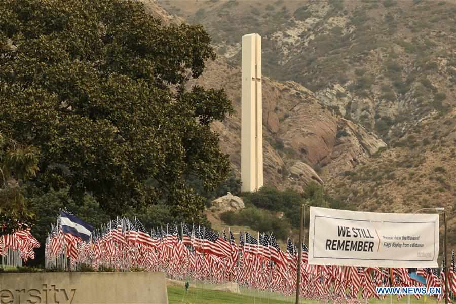 U.S.-MALIBU-9/11 ATTACKS-19TH ANNIVERSARY