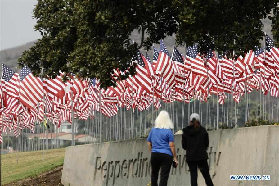 U.S.-MALIBU-9/11 ATTACKS-19TH ANNIVERSARY