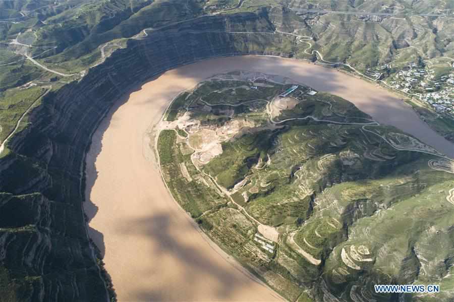 CHINA-SHAANXI-YELLOW RIVER-SCENERY (CN)