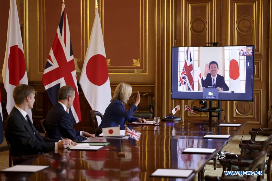 BRITAIN-LONDON-JAPAN-POST-BREXIT FREE TRADE DEAL