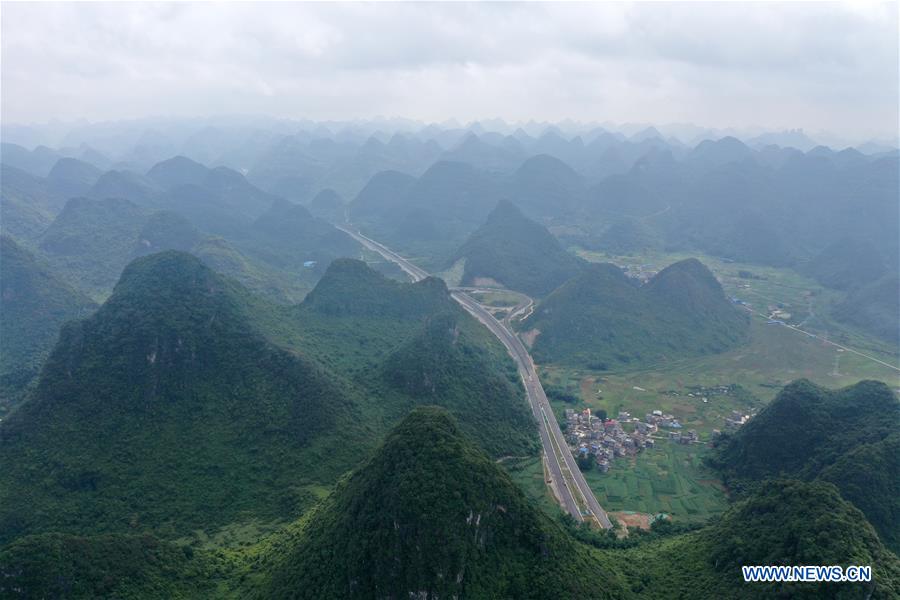 CHINA-GUANGXI-LUOCHENG-POVERTY RELIEF-INFRASTRUCTURE (CN)