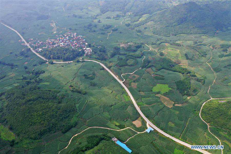 CHINA-GUANGXI-LUOCHENG-POVERTY RELIEF-INFRASTRUCTURE (CN)