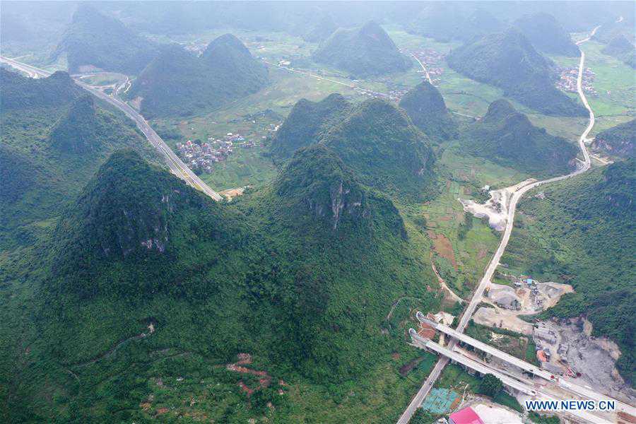 CHINA-GUANGXI-LUOCHENG-POVERTY RELIEF-INFRASTRUCTURE (CN)