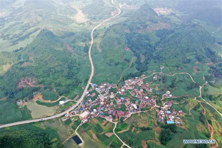 CHINA-GUANGXI-LUOCHENG-POVERTY RELIEF-INFRASTRUCTURE (CN)