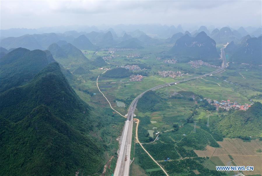 CHINA-GUANGXI-LUOCHENG-POVERTY RELIEF-INFRASTRUCTURE (CN)