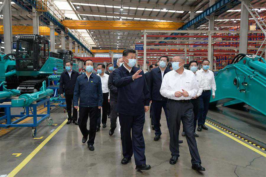 CHINA-HUNAN-CHANGSHA-XI JINPING-INSPECTION (CN)