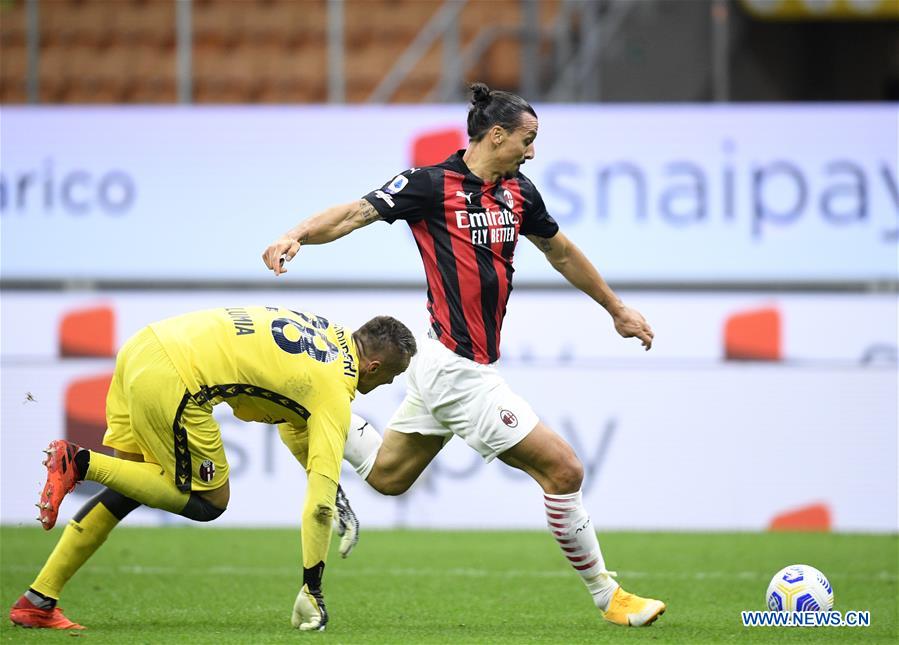 (SP)ITALY-MILAN-FOOTBALL-SERIE A-AC MILAN VS BOLOGNA