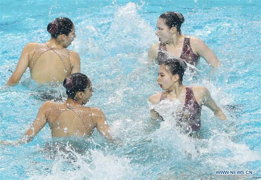 (SP)CHINA-WUHAN-ARTISTIC SWIMMING-CHINESE NATIONAL CHAMPIONSHIPS (CN)