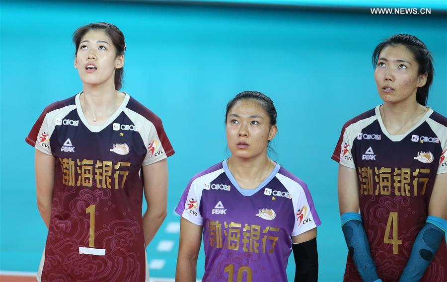 (SP)CHINA-JIANGMEN-VOLLEYBALL-CHINESE WOMEN'S CHAMPIONSHIP(CN)