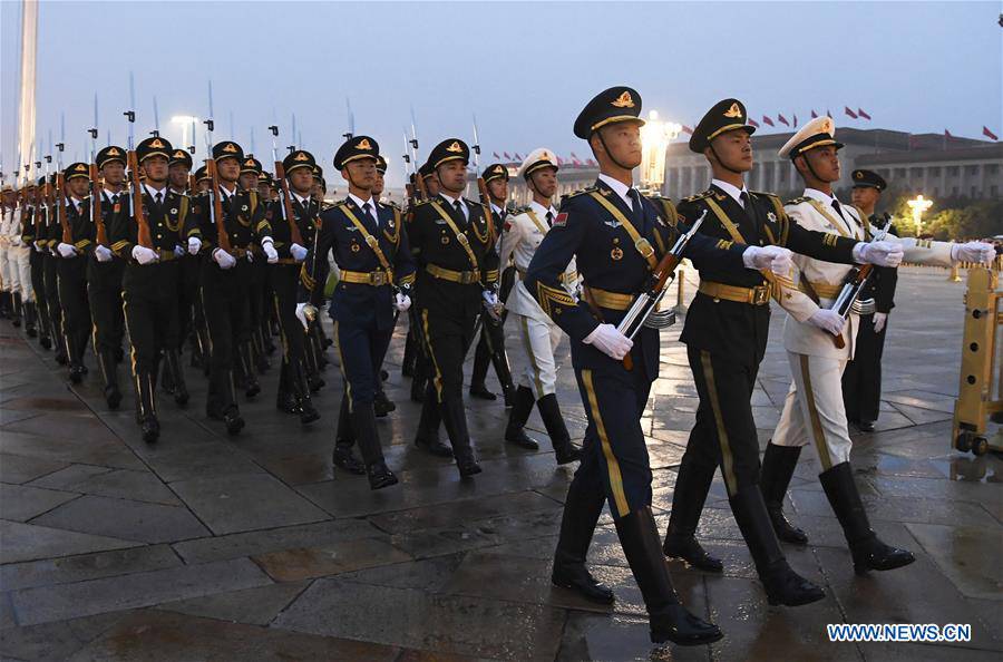 CHINA-BEIJING-NATIONAL DAY-FLAG-RAISING CEREMONY (CN)