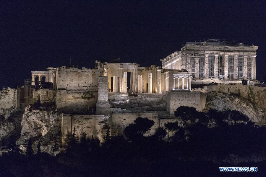 GREECE-ATHENS-ACROPOLIS-NEW LIGHTING