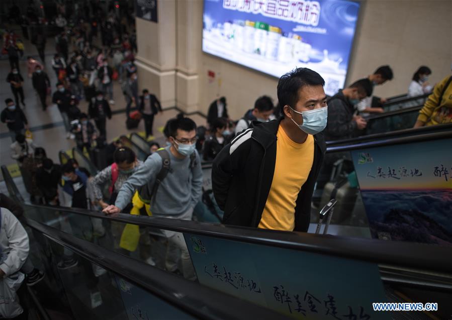 CHINA-WUHAN-HOLIDAY-PEAK OF RETURN PASSENGERS (CN)