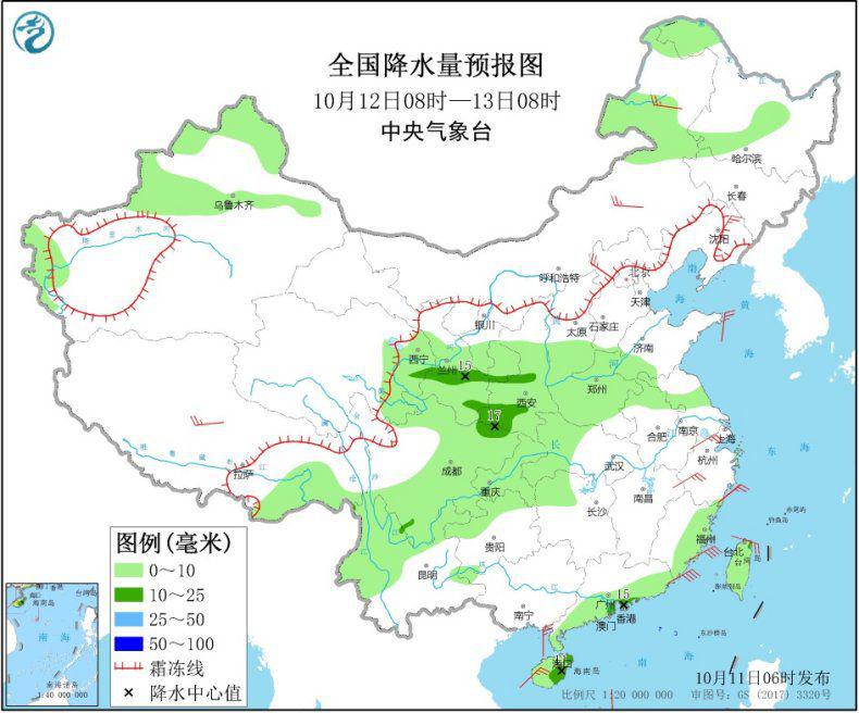 冷空气将影响北方地区 华北中南部有轻至中度霾