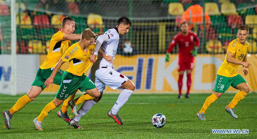 (SP)LITHUANIA-VILNIUS-FOOTBALL-UEFA NATIONS LEAGUE-LITHUANIA VS ALBANIA