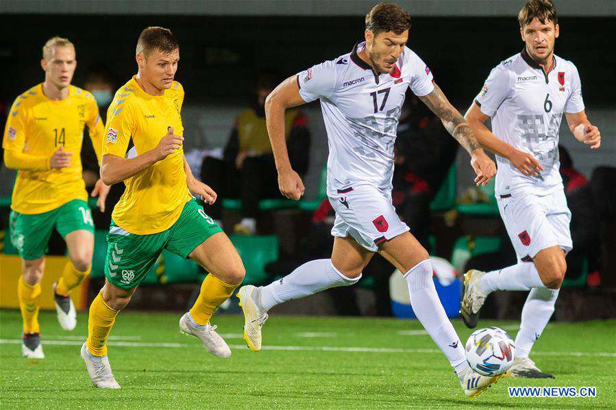 (SP)LITHUANIA-VILNIUS-FOOTBALL-UEFA NATIONS LEAGUE-LITHUANIA VS ALBANIA