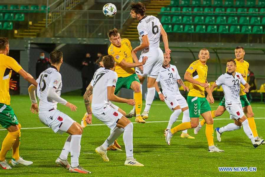 (SP)LITHUANIA-VILNIUS-FOOTBALL-UEFA NATIONS LEAGUE-LITHUANIA VS ALBANIA