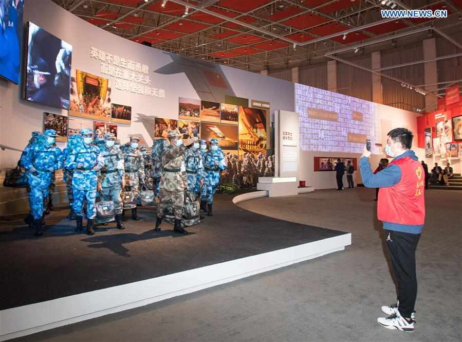 CHINA-HUBEI-WUHAN-COVID-19-EXHIBITION-OPENING (CN)