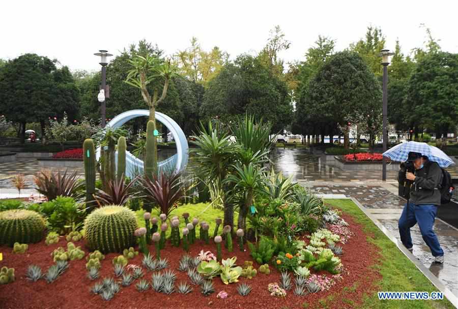 CHINA-CHONGQING-FLORAL ART EXPO (CN)