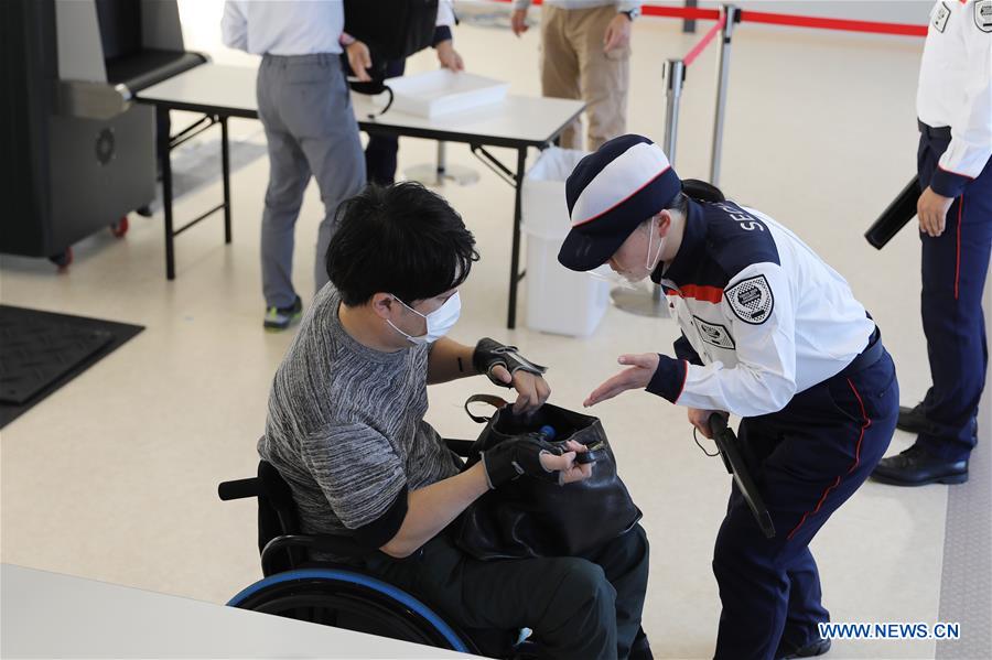 (SP)JAPAN-TOKYO-OLYMPIC-SCREENING DEMONSTRATION TEST