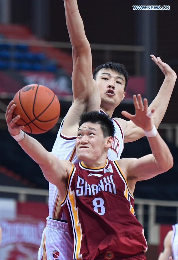 (SP)CHINA-ZHEJIANG-ZHUJI-BASKETBALL-CBA LEAGUE-ZHEJIANG VS SHANXI (CN)