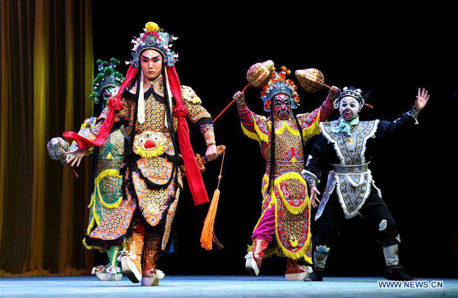 CHINA-HEBEI-CHONGYANG FESTIVAL-DRAMA PERFORMANCE(CN)