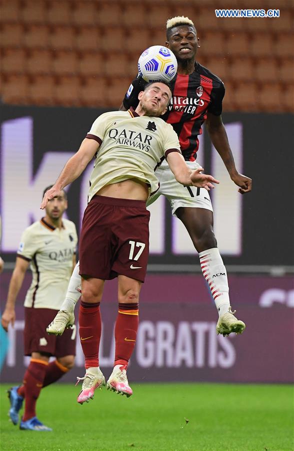 (SP)ITALY-MILAN-FOOTBALL-SERIE A-AC MILAN VS ROMA