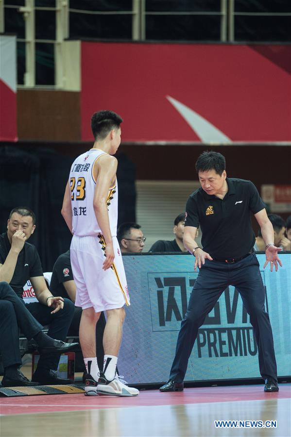 (SP)CHINA-ZHUJI-BASKETBALL-CBA LEAGUE-ZHEJIANG LIONS VS ZHEJIANG GOLDEN BULLS (CN)