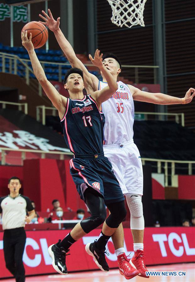 (SP)CHINA-ZHUJI-BASKETBALL-CBA LEAGUE-GUANGDONG VS SICHUAN (CN)