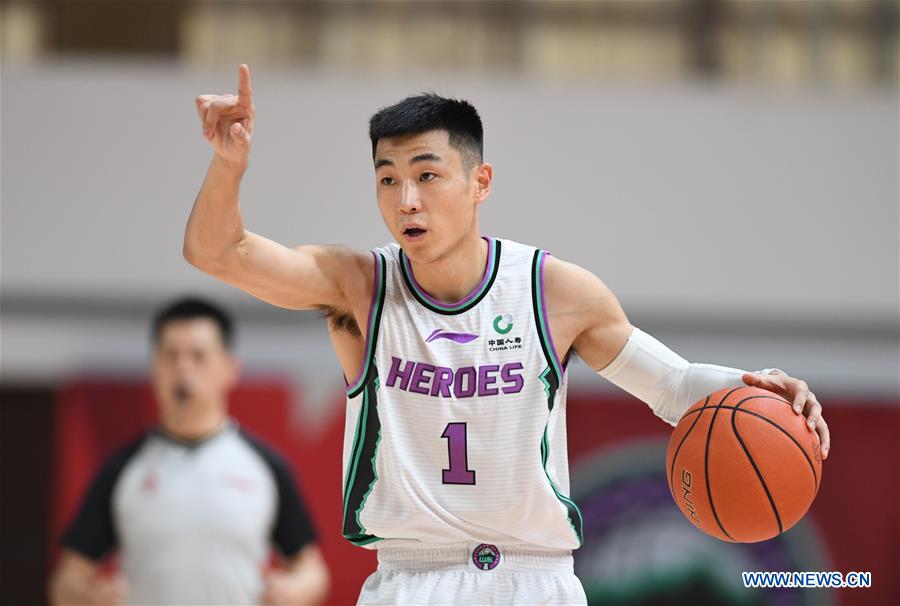 (SP)CHINA-ZHUJI-BASKETBALL-CBA LEAGUE-XINJIANG VS SHANDONG(CN)