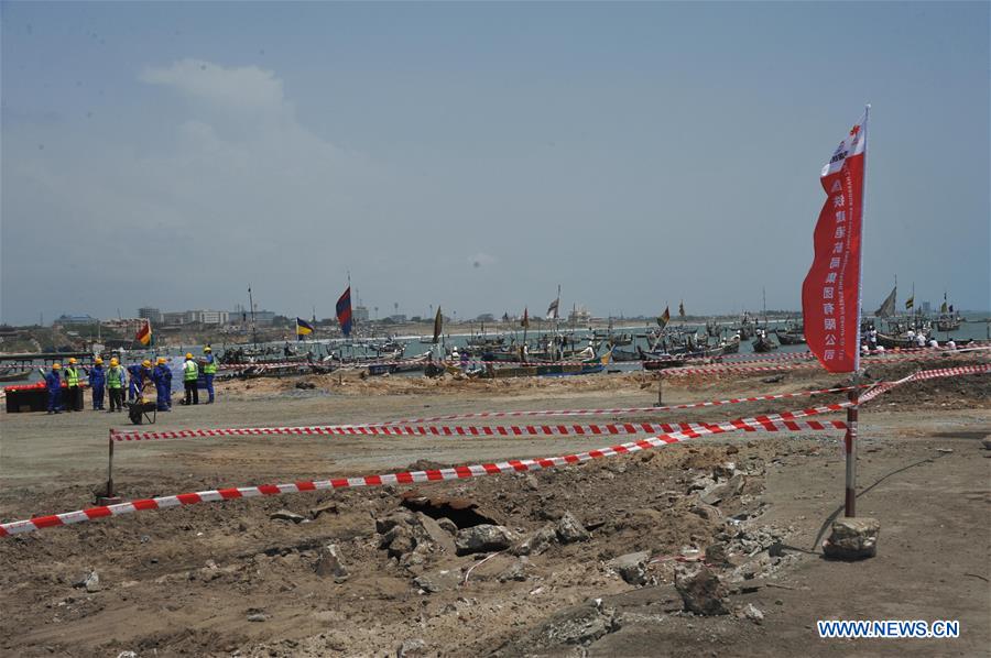 GHANA-ACCRA-CHINA-AID-FISHING PORT