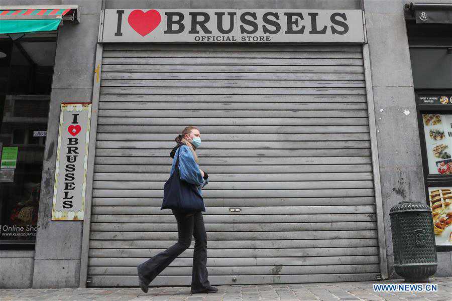 BELGIUM-BRUSSELS-COVID-19-DEATH TOLL