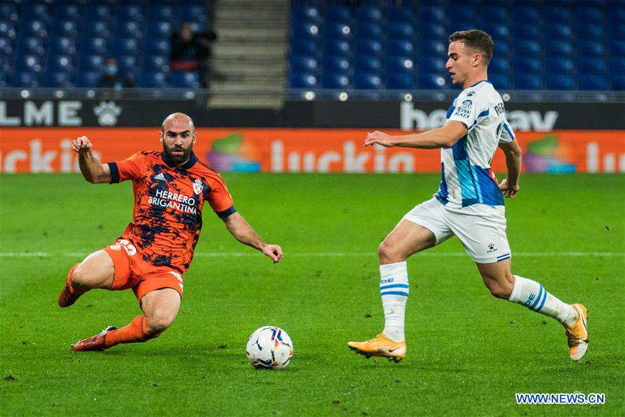 (SP)SPAIN-BARCELONA-FOOTBALL-SPANISH LEAGUE-RCD ESPANYOL VS SD PONFERRADINA