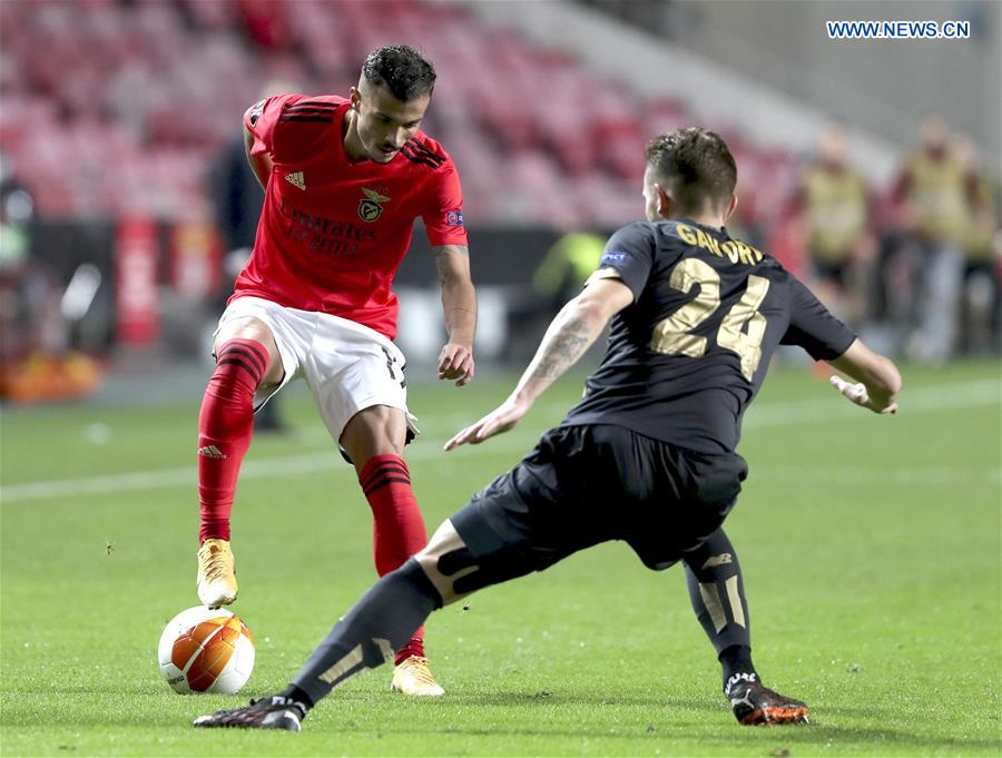 Standard Liege vs SL Benfica Live Streams