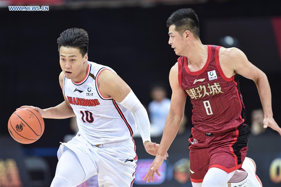 (SP)CHINA-ZHUJI-BASKETBALL-CBA LEAGUE-BEIJING DUCKS VS GUANGDONG SOUTHERN TIGERS (CN)