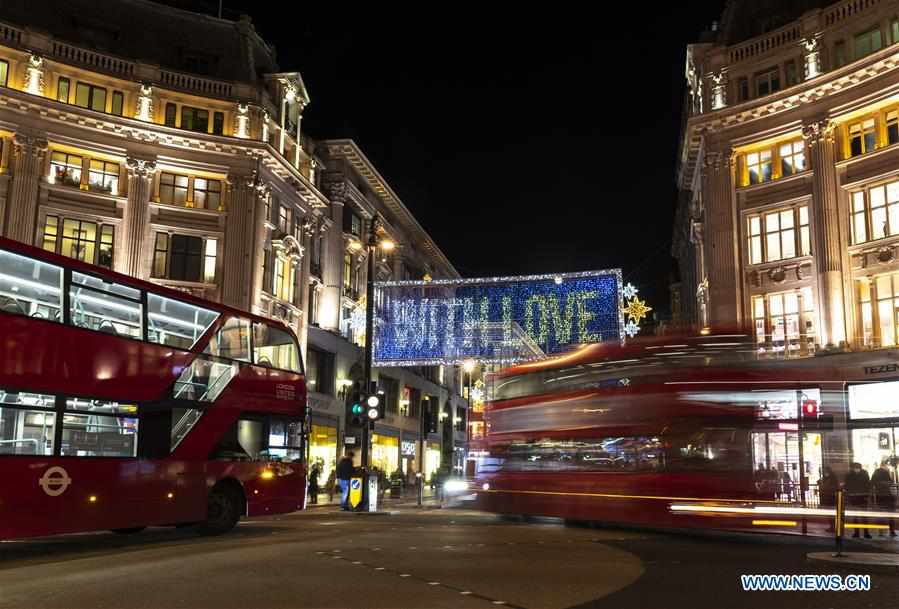 BRITAIN-LONDON-OXFORD STREET-CHRISTMAS LIGHT-2020 HEROS