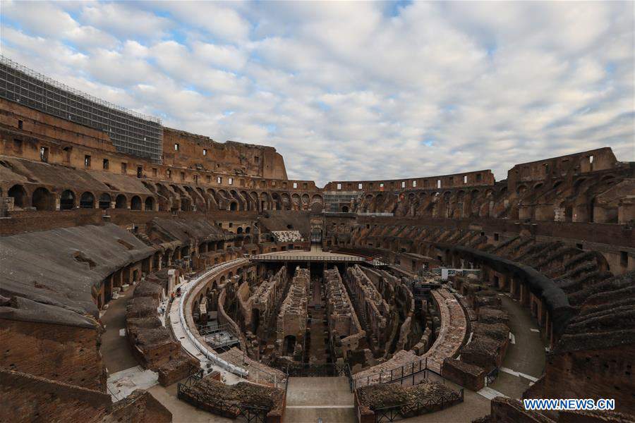 ITALY-ROME-COVID-19-CURFEW-COLOSSEUM