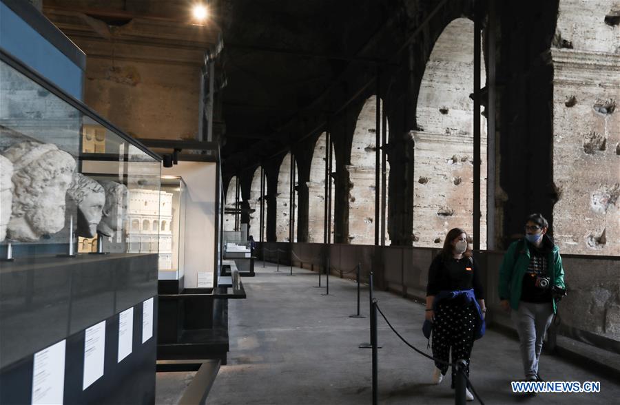 ITALY-ROME-COVID-19-CURFEW-COLOSSEUM