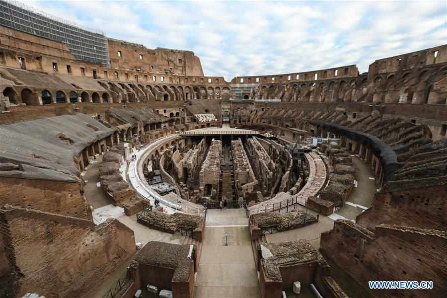 ITALY-ROME-COVID-19-CURFEW-COLOSSEUM