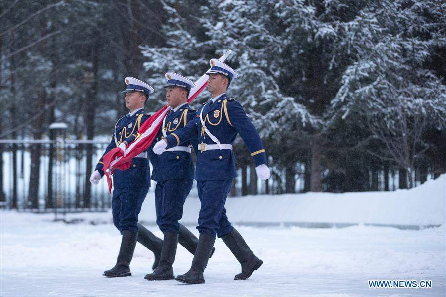 CHINA-HEILONGJIANG-MOHE-FIRE FIGHTERS (CN)