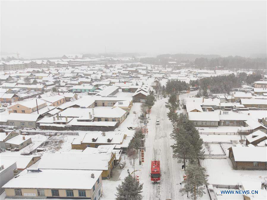 CHINA-HEILONGJIANG-MOHE-FIRE FIGHTERS (CN)