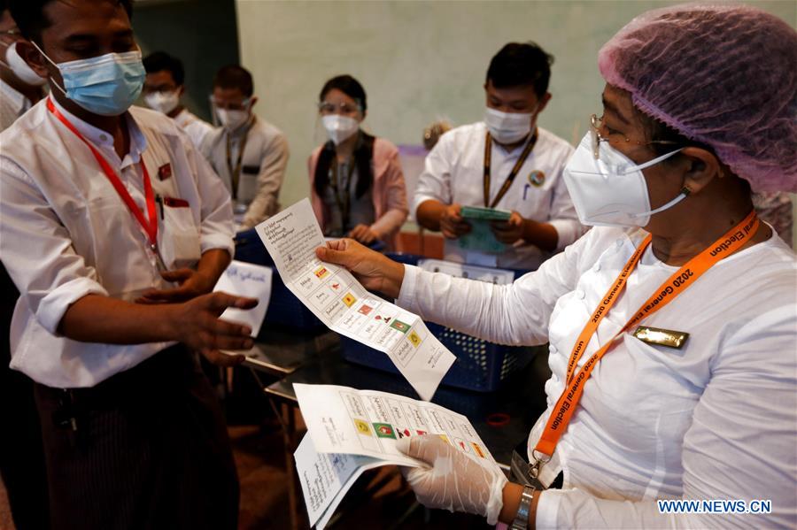 MYANMAR-YANGON-GENERAL ELECTIONS