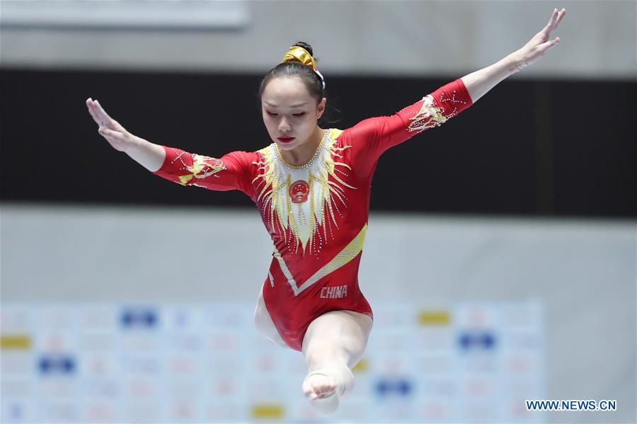 (SP)JAPAN-TOKYO-GYMNASTICS-FRIENDSHIP AND SOLIDARITY COMPETITION