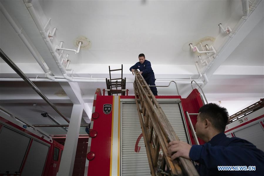 CHINA-HEILONGJIANG-MOHE-FIRE FIGHTERS (CN)